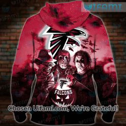 Men Atlanta Falcons Hoodie 3D Jason Voorhees Michael Myers Freddy Krueger Gift