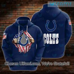 Men Colts Hoodie 3D Exquisite USA Flag Indianapolis Colts Gift