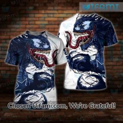 Men Dallas Cowboys T-Shirt 3D Venom Unique Dallas Cowboys Gifts For Him