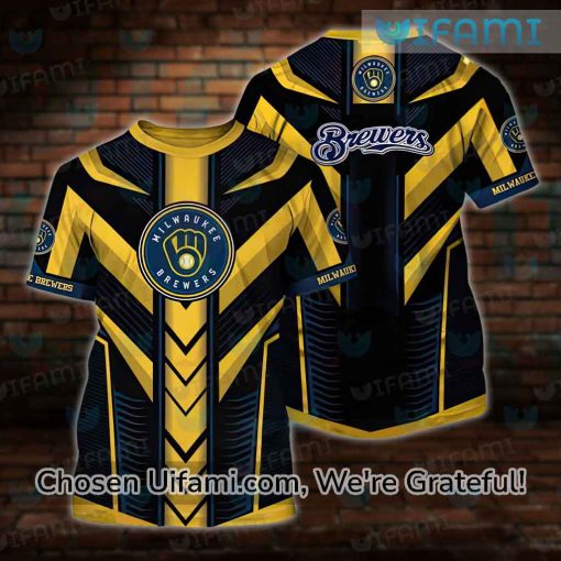 Mens Brewers Shirt 3D Important Milwaukee Brewers Gift