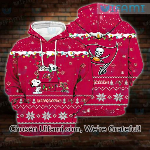 Men’s Buccaneers Hoodie 3D Snoopy Christmas Tampa Bay Buccaneers Gift