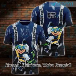 Mens Colts Shirt 3D Memorable Mickey Indianapolis Colts Gifts For Him