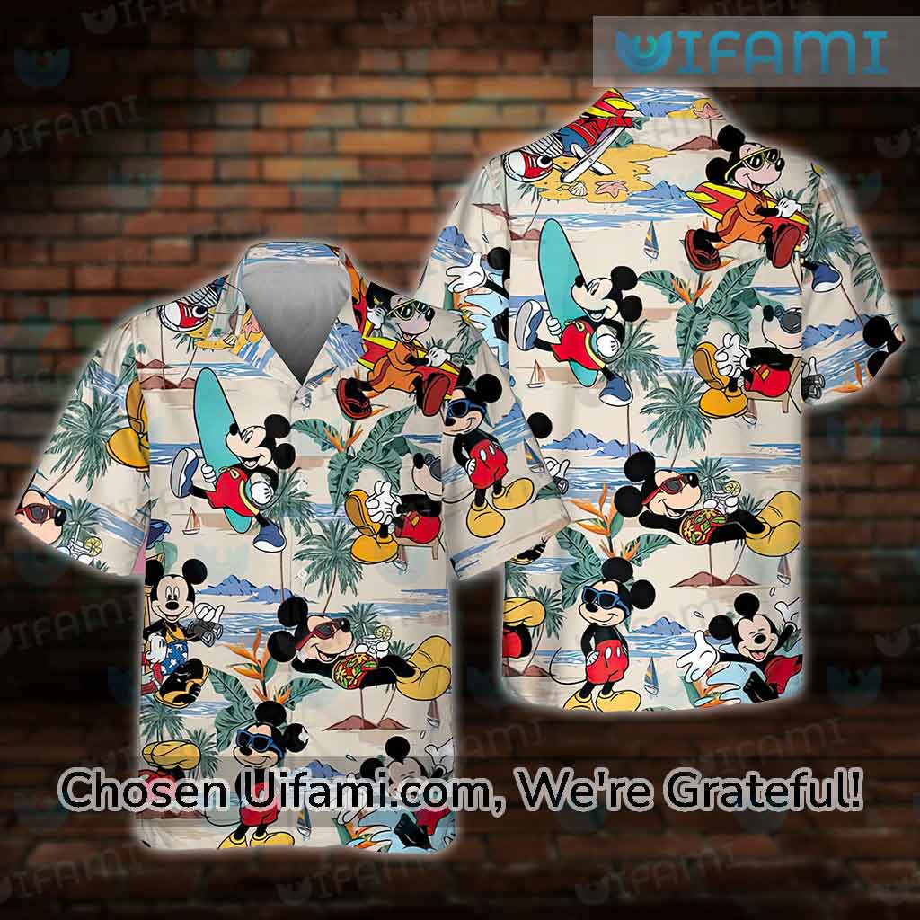 Mens Disney Hawaiian Shirt Thrilling Mickey Mouse Gifts For Him