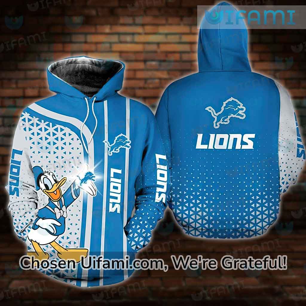 Mens Detroit Lions Hoodie 3D Breathtaking Mascot Detroit Lions Gift -  Personalized Gifts: Family, Sports, Occasions, Trending