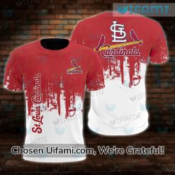 Mens St Louis Cardinals Shirt 3D Upbeat St Louis Cardinals Gifts For Dad