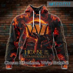 Mens Washington Football Team Hoodie 3D Game Of Thrones House Of The Commanders Gift 1