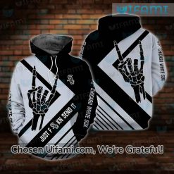 Mens White Sox Hoodie 3D Spirited Just Send It White Sox Gift Ideas