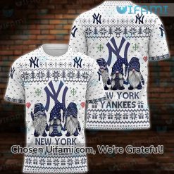 Mens Yankees Shirt 3D Greatest Gnomes Yankees Christmas Gift