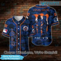 Mets Baseball Jersey Lighthearted Camo Personalized Mets Gifts