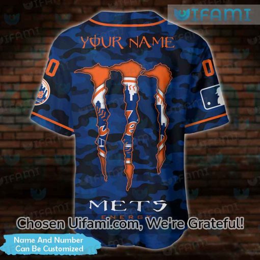 Mets Baseball Jersey Lighthearted Camo Personalized Mets Gifts