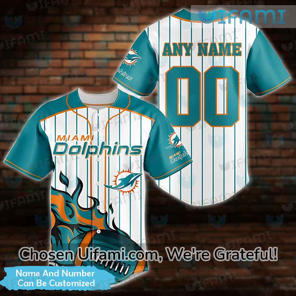 Miami Dolphins NFL Michael Myers Baseball Jersey Shirt Custom