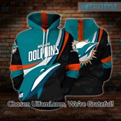 Miami Dolphins Hoodie Vintage 3D Best Dolphins Gift