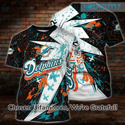 Miami Dolphins Shirt Men 3D Tantalizing Miami Dolphins Gift