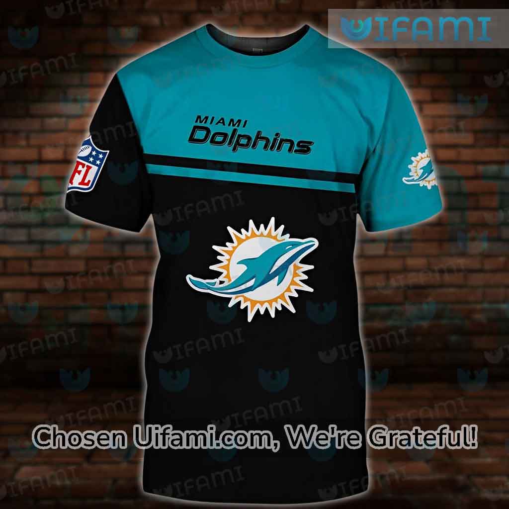 Miami Dolphins Jack Skellington All Over Printed 3D Shirt