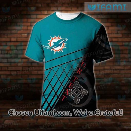 Miami Dolphins Women’s T-Shirt 3D Exclusive Miami Dolphins Gifts For Her