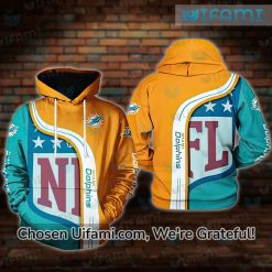 Miami Dolphins Youth Hoodie 3D Promising Gifts For Miami Dolphins Fans