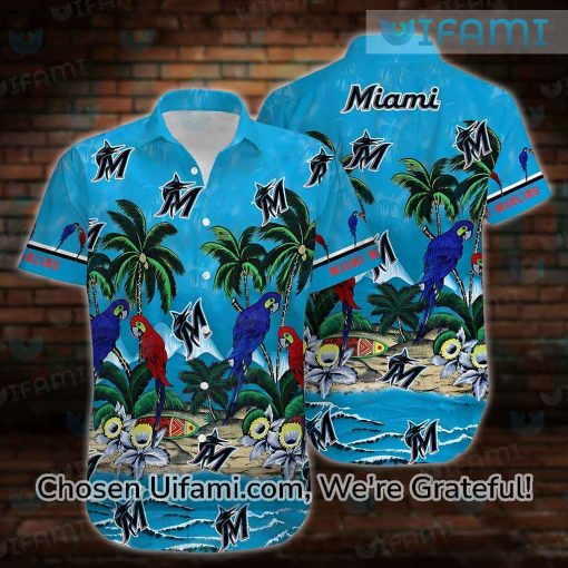 Miami Marlins Hawaiian Shirt Irresistible Marlins Gifts