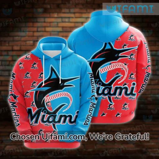 Miami Marlins Hoodie 3D Tempting Marlins Gifts