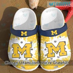 Michigan Wolverines Crocs Tempting Michigan Football Gift