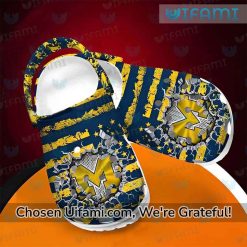 Michigan Wolverines Crocs Upbeat Wolverines Gift 3