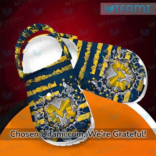 Michigan Wolverines Crocs Upbeat Wolverines Gift