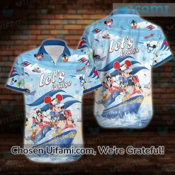 Mickey Hawaiian Shirt Vibrant Minnie Lets Cruise Mickey Mouse Gifts For Adults