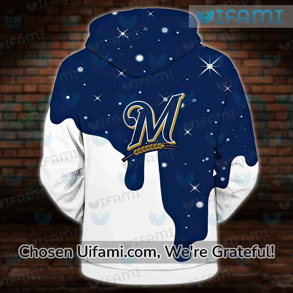 Brewers Hoodie 3D Fun Jack Skellington Milwaukee Brewers Gift