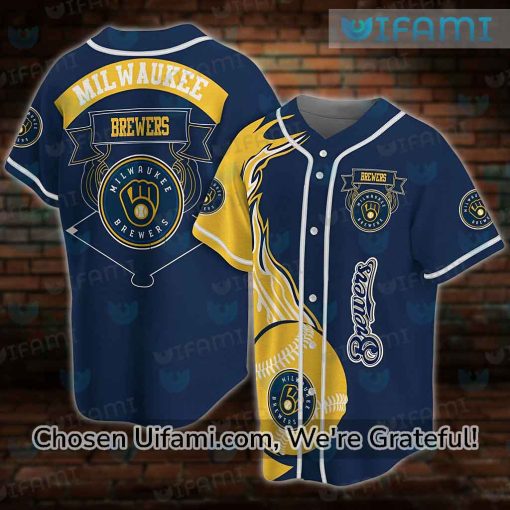 Milwaukee Brewers Jersey Cheap Surprising Brewers Gift