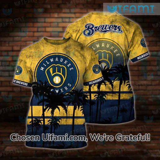 Milwaukee Brewers Shirt 3D Surprising Brewers Gift