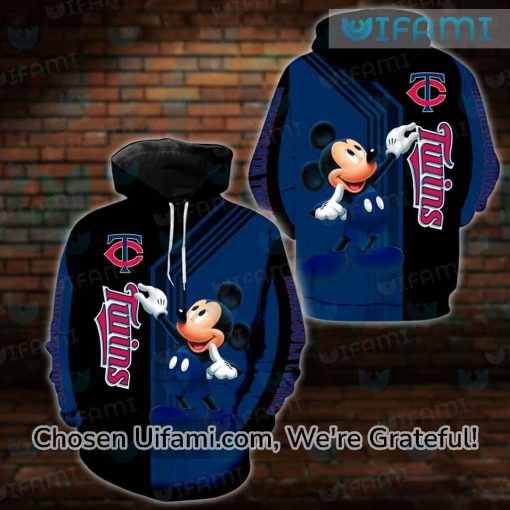 Minnesota Twins Hoodie 3D Promising Mickey MN Twins Gifts