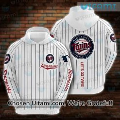 Minnesota Twins Hoodie 3D Unbelievable Lets Go Twins Twins Baseball Gifts