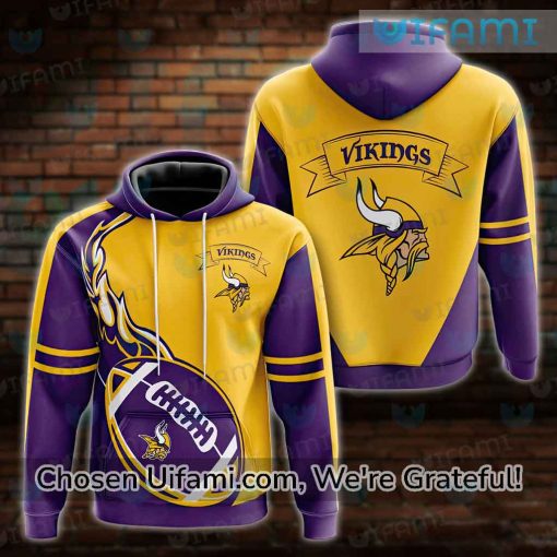 Minnesota Vikings Hoodie 3D Popular Vikings Gift