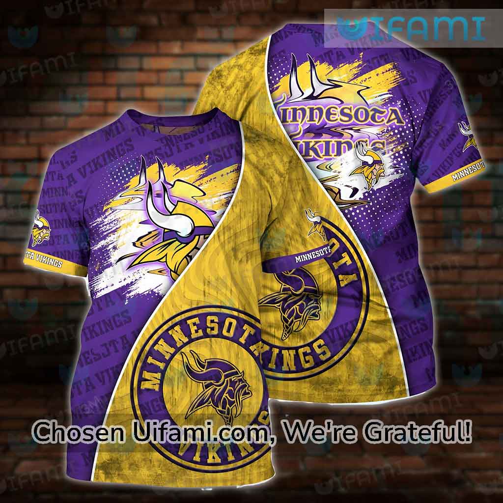 White Vikings Shirt 3D Unique Minnesota Vikings Gift Ideas - Personalized  Gifts: Family, Sports, Occasions, Trending