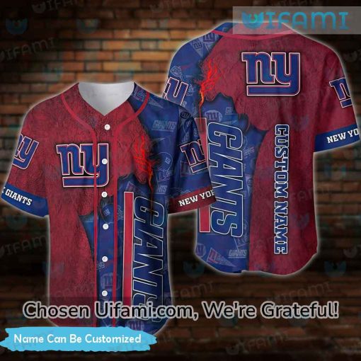 NY Giants Baseball Jersey Irresistible Custom New York Giants Christmas Gifts