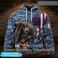 NY Giants Military Hoodie 3D Greatest Camo USA Flag NY Giants Personalized Gifts 1