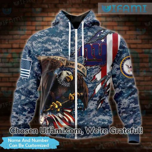 NY Giants Military Hoodie 3D Greatest Camo USA Flag NY Giants Personalized Gifts