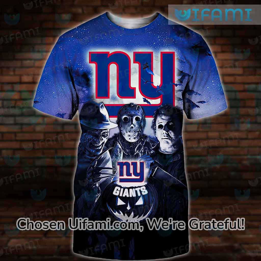 NY Giants Youth Apparel 3D Jason Voorhees Michael Myers Freddy