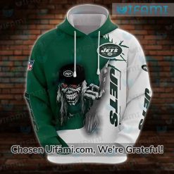 NY Jets Hoodie 3D Dazzling Eddie The Head New York Jets Gift 1