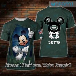 NY Jets T-Shirt 3D Special Mickey Jets Christmas Gifts