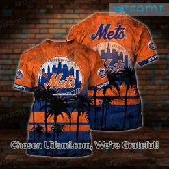 NY Mets T-Shirt 3D Cool Mets Gifts For Dad