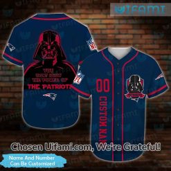 New England Patriots Baseball Jersey Custom Darth Vader Gifts For Patriots Fans