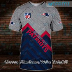 New England T-Shirt 3D Detailed New England Patriots Gift