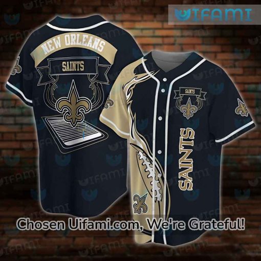 New Orleans Saints Baseball Jersey Terrific Gifts For Saints Fans