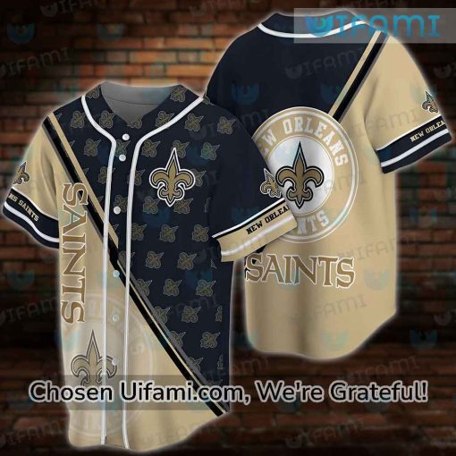 New Orleans Saints Baseball Jersey Unbelievable Saints Christmas Gifts