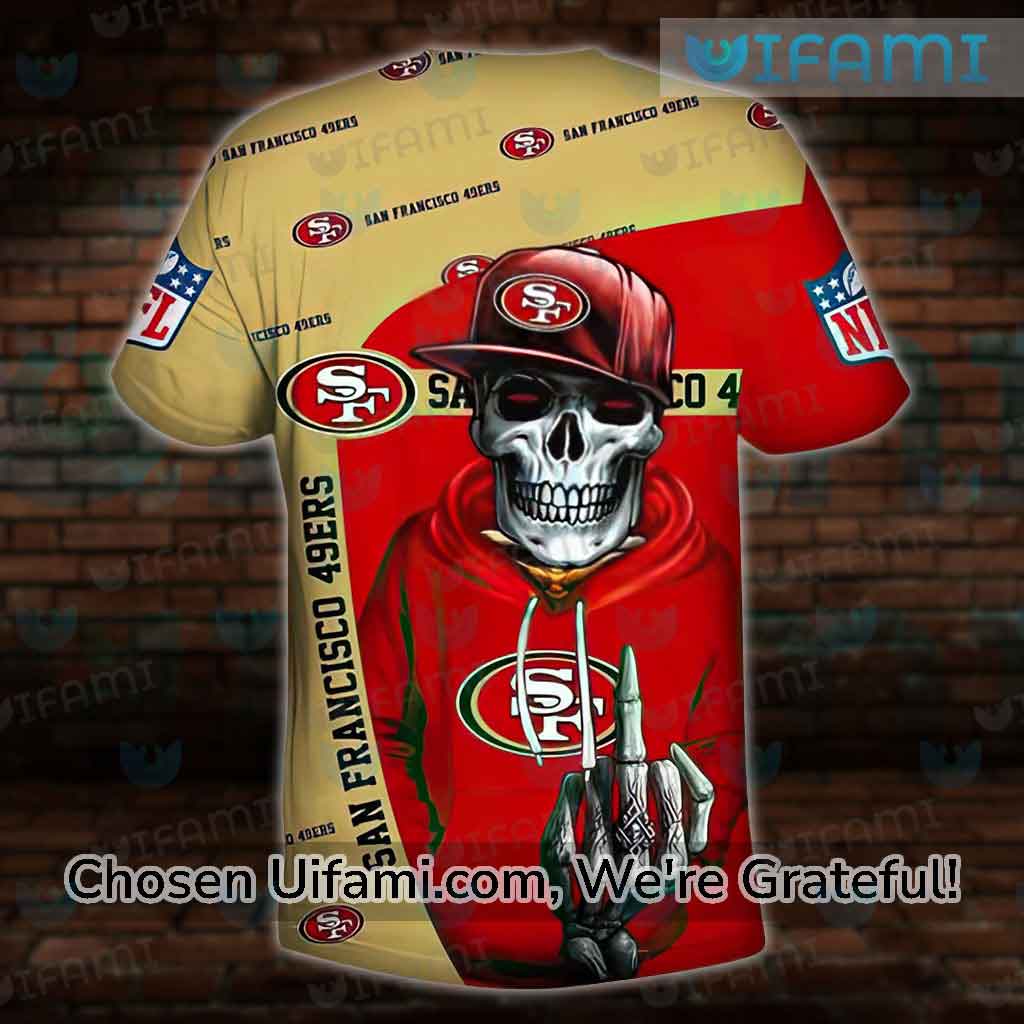 San Francisco 49Ers Logo 3D Hoodie Nfl Jersey 3D Sweatshirt Curve