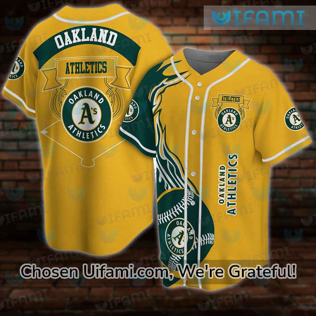 Oakland A'S Baseball Jersey Awe-inspiring Oakland AS Gifts - Personalized  Gifts: Family, Sports, Occasions, Trending