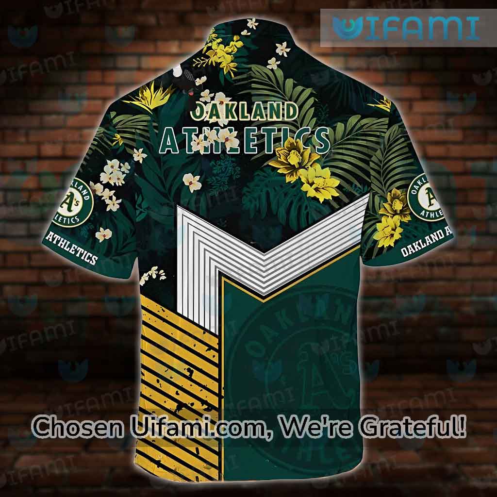 Oakland A'S Hawaiian Shirt Unexpected Custom Oakland AS Gifts -  Personalized Gifts: Family, Sports, Occasions, Trending