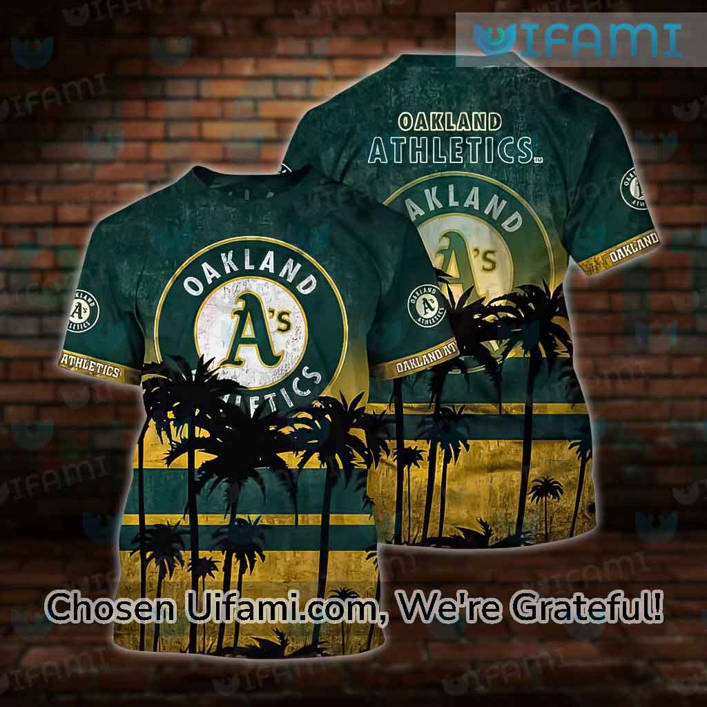 Oakland A'S Women's Shirt 3D Captivating Oakland Athletics Gifts