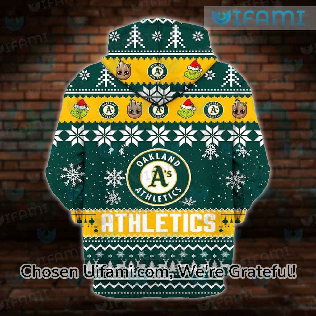 Merry Christmas Season 2023 Oakland Athletics 3D Hoodie Christmas