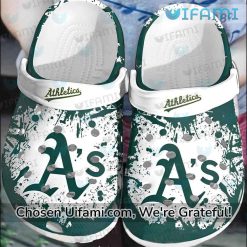 Custom Oakland Athletics Crocs Inspiring Oakland AS Gifts